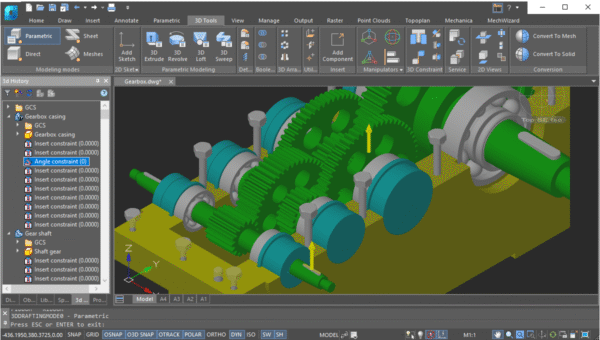 nanoCAD 3D Modeling